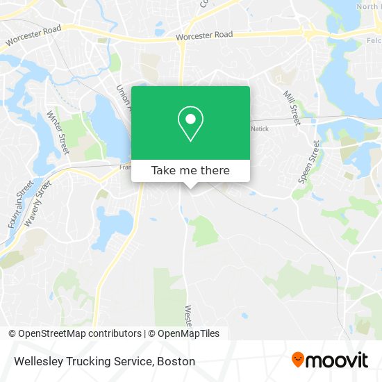 Mapa de Wellesley Trucking Service