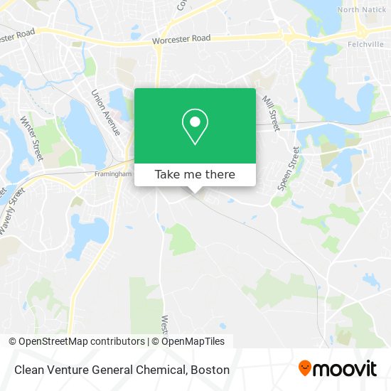 Clean Venture General Chemical map