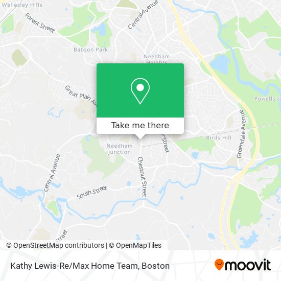 Kathy Lewis-Re/Max Home Team map