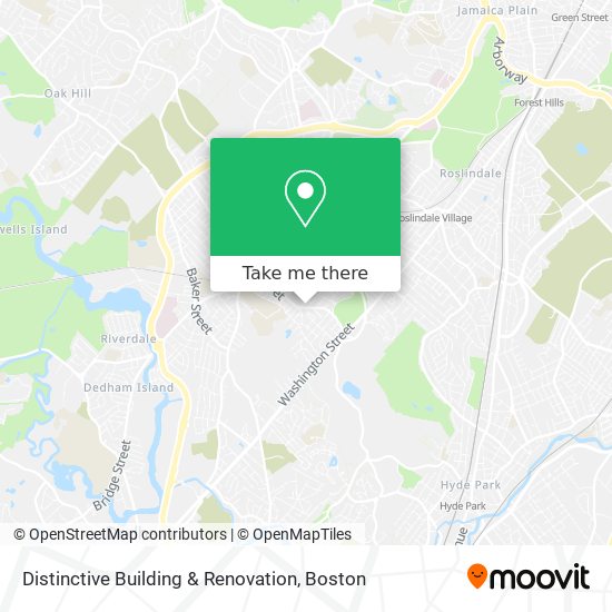 Distinctive Building & Renovation map