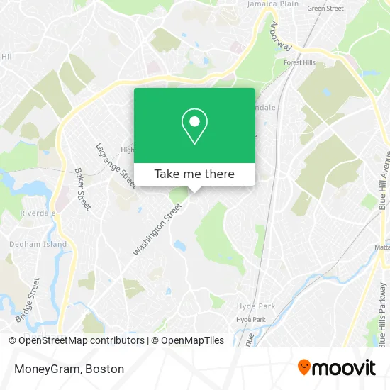 MoneyGram map