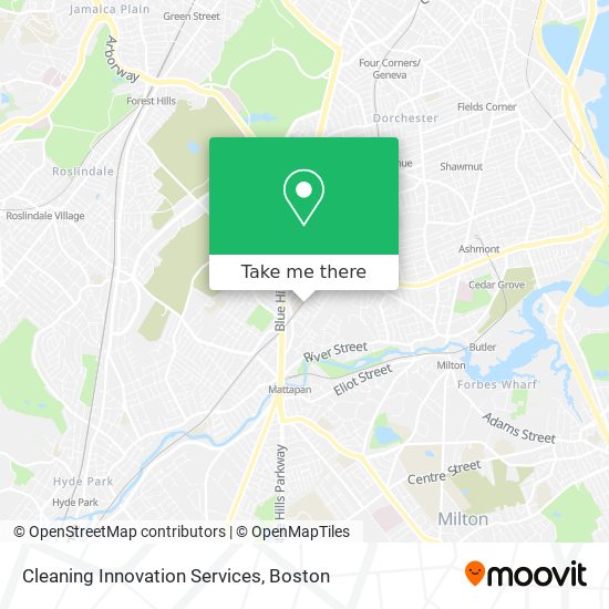 Mapa de Cleaning Innovation Services