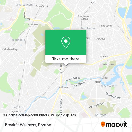 Mapa de Breakfit Wellness