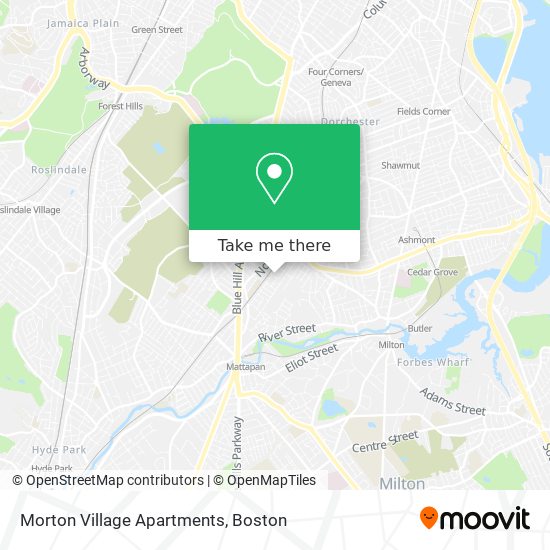 Mapa de Morton Village Apartments