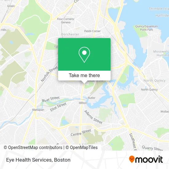 Eye Health Services map
