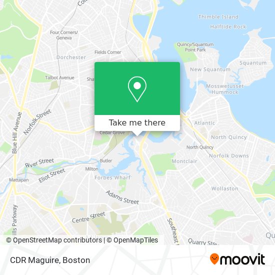 Mapa de CDR Maguire