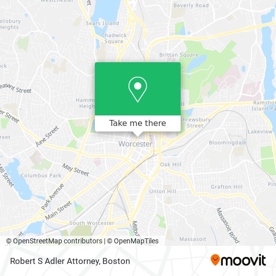 Robert S Adler Attorney map