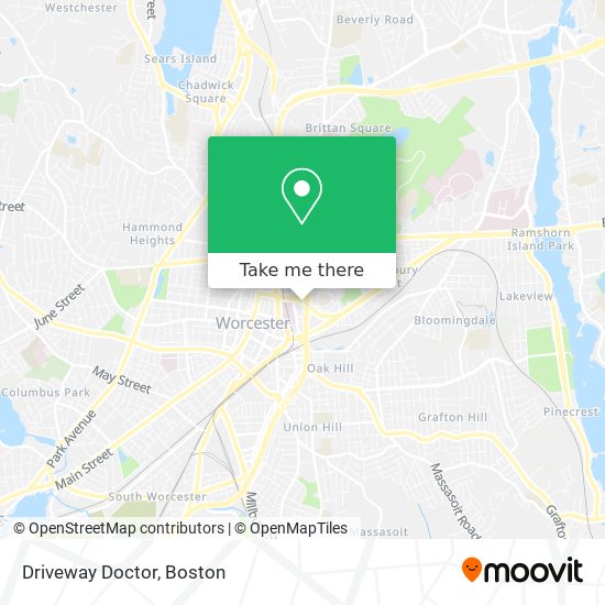 Mapa de Driveway Doctor