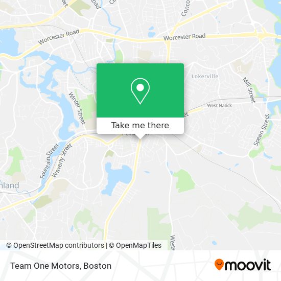 Team One Motors map