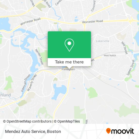 Mendez Auto Service map