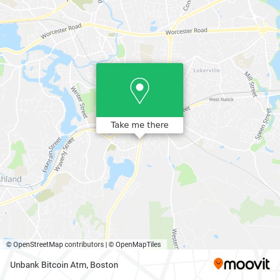 Mapa de Unbank Bitcoin Atm