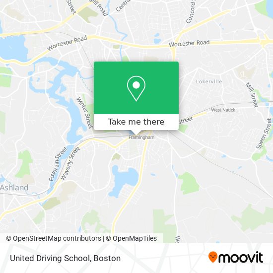 Mapa de United Driving School