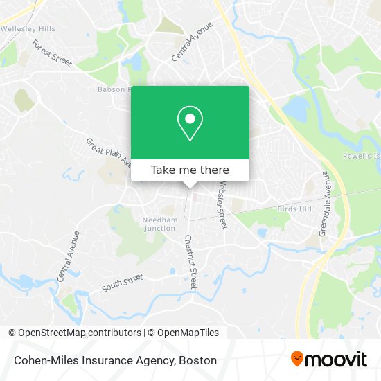 Mapa de Cohen-Miles Insurance Agency