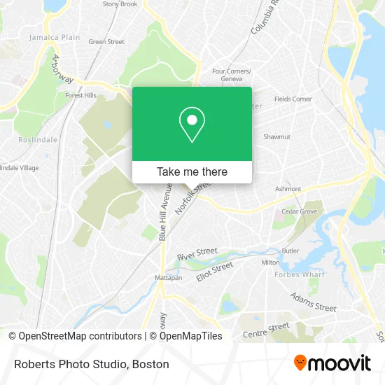 Roberts Photo Studio map