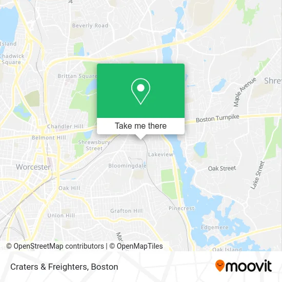 Craters & Freighters map