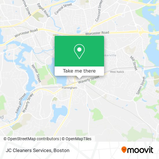 JC Cleaners Services map
