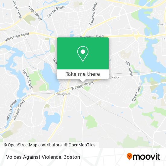 Voices Against Violence map