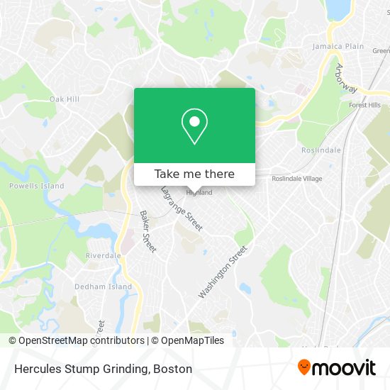 Mapa de Hercules Stump Grinding