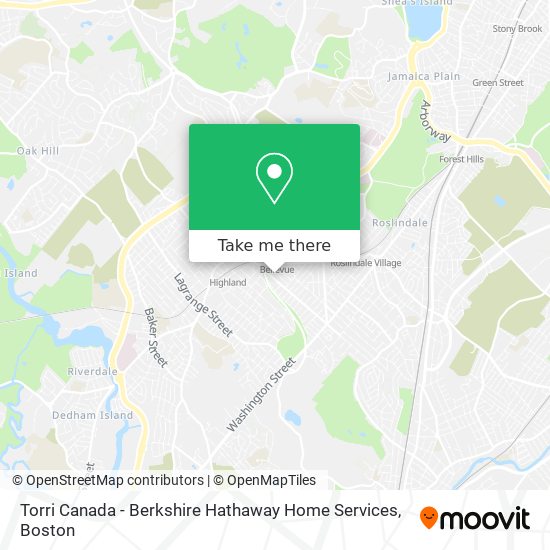 Torri Canada - Berkshire Hathaway Home Services map