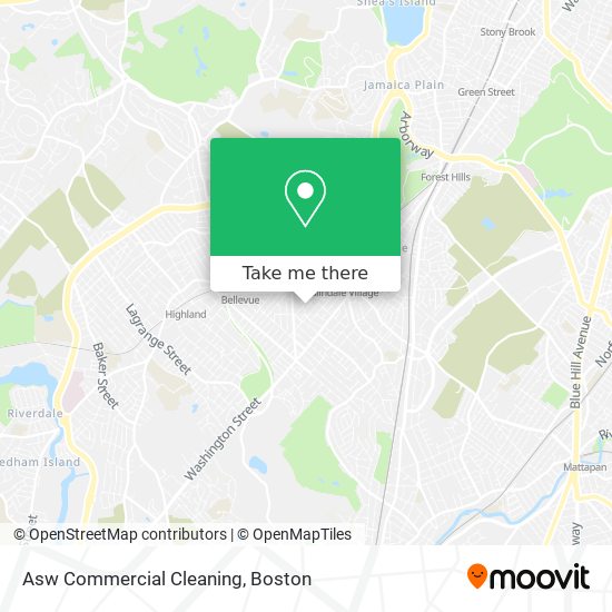 Asw Commercial Cleaning map