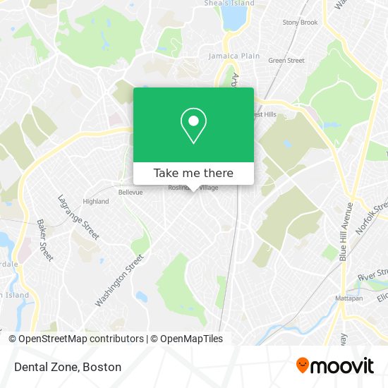 Dental Zone map