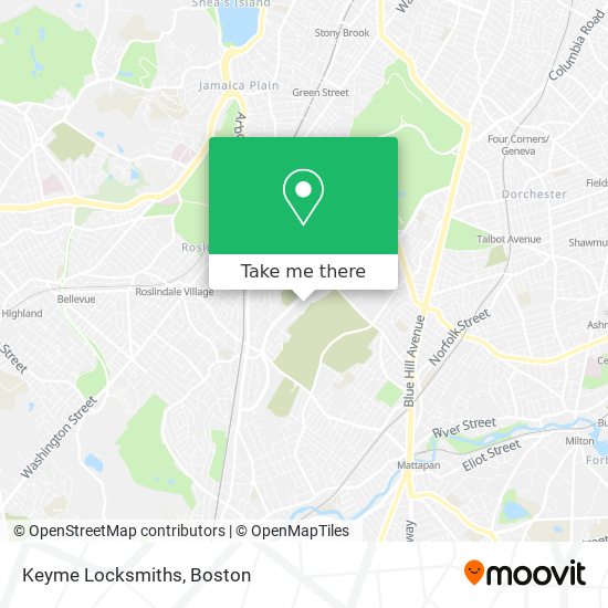 Keyme Locksmiths map