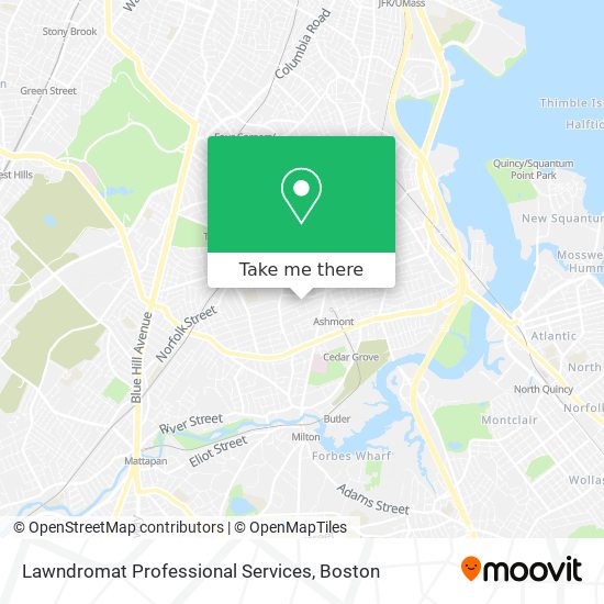 Mapa de Lawndromat Professional Services