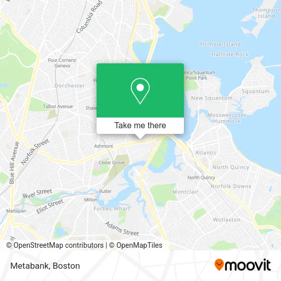 Metabank map