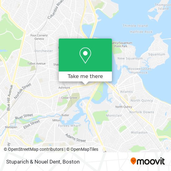 Mapa de Stuparich & Nouel Dent