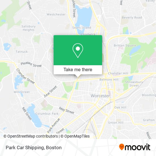 Mapa de Park Car Shipping