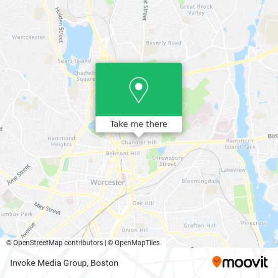 Invoke Media Group map