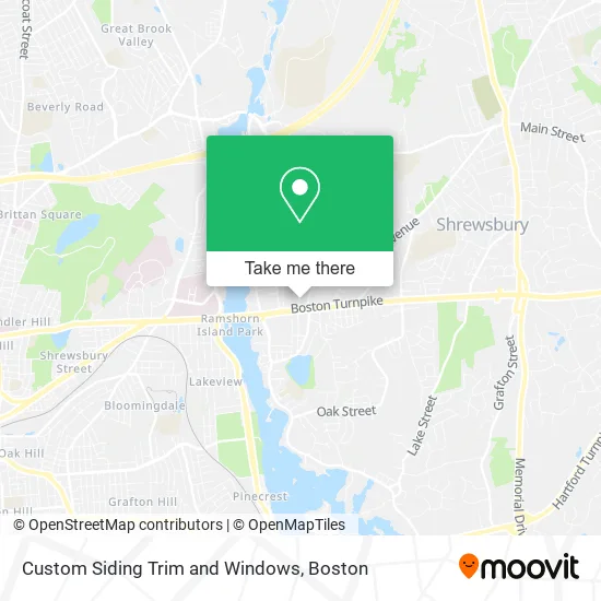Mapa de Custom Siding Trim and Windows