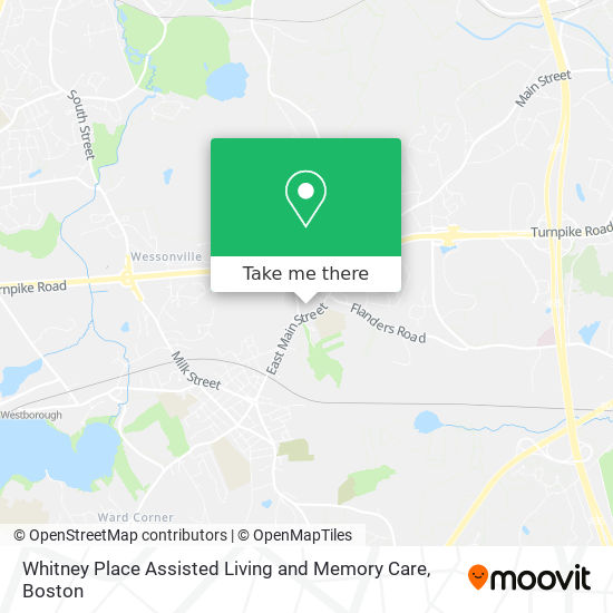 Mapa de Whitney Place Assisted Living and Memory Care