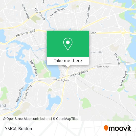 YMCA map