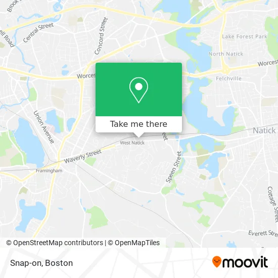 Mapa de Snap-on