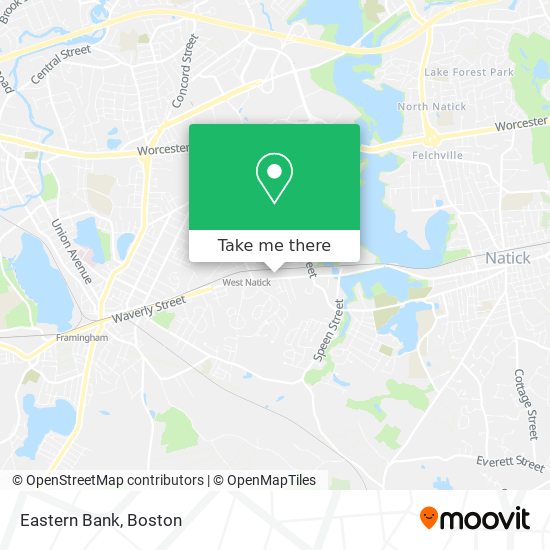 Mapa de Eastern Bank