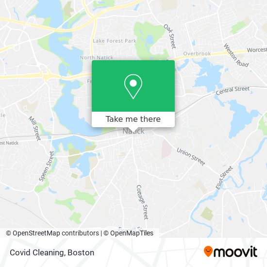 Covid Cleaning map