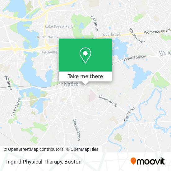 Ingard Physical Therapy map