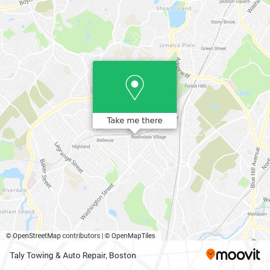 Mapa de Taly Towing & Auto Repair