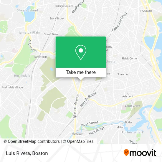 Luis Rivera map
