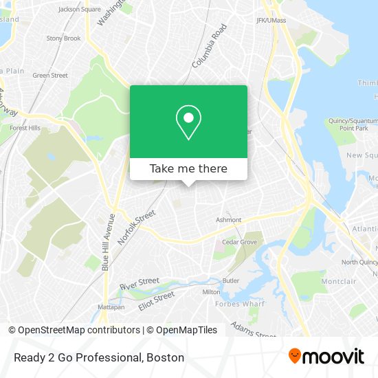 Mapa de Ready 2 Go Professional