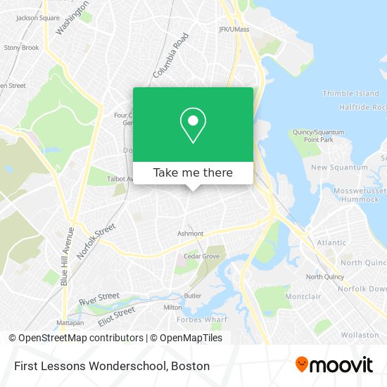 First Lessons Wonderschool map