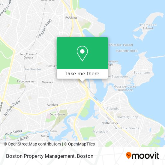 Boston Property Management map