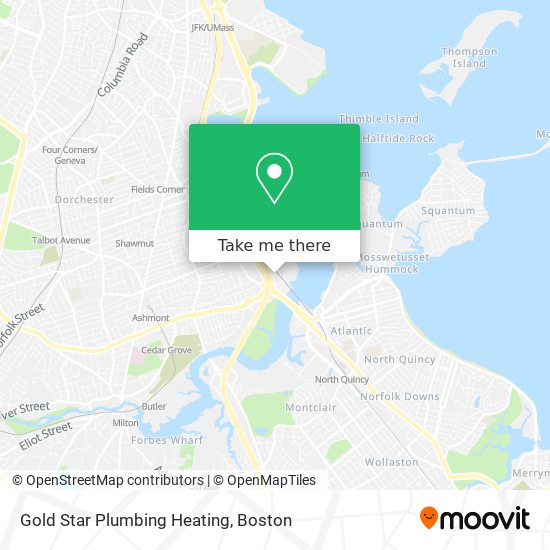 Mapa de Gold Star Plumbing Heating