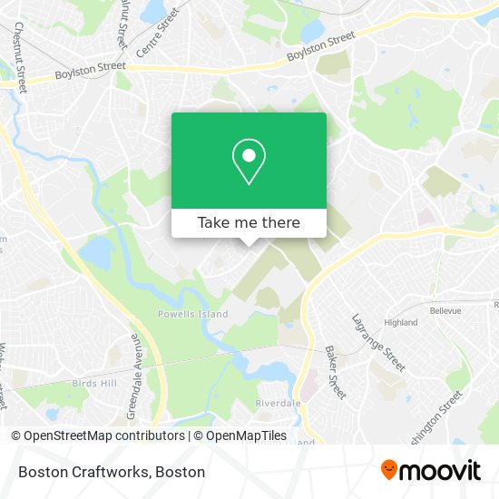 Mapa de Boston Craftworks