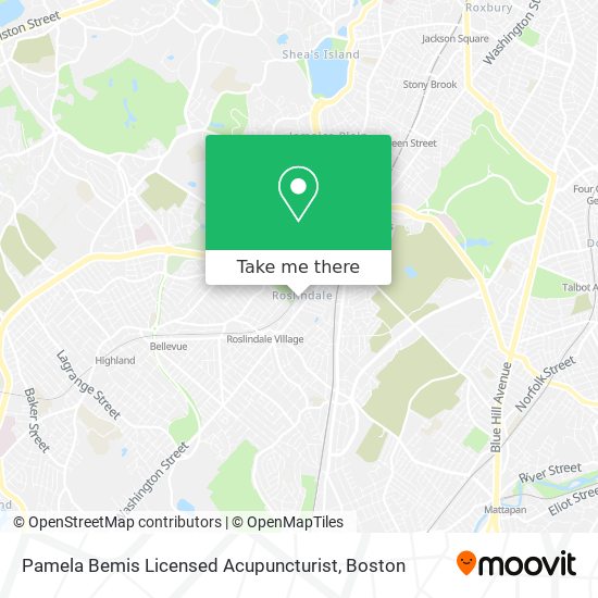 Pamela Bemis Licensed Acupuncturist map