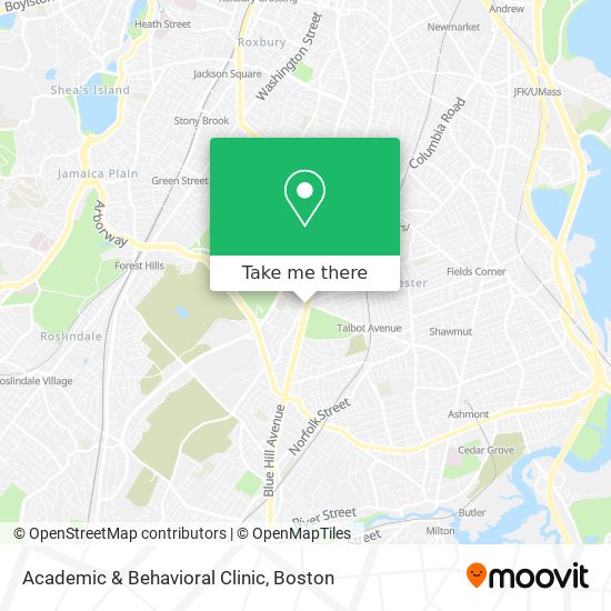 Academic & Behavioral Clinic map