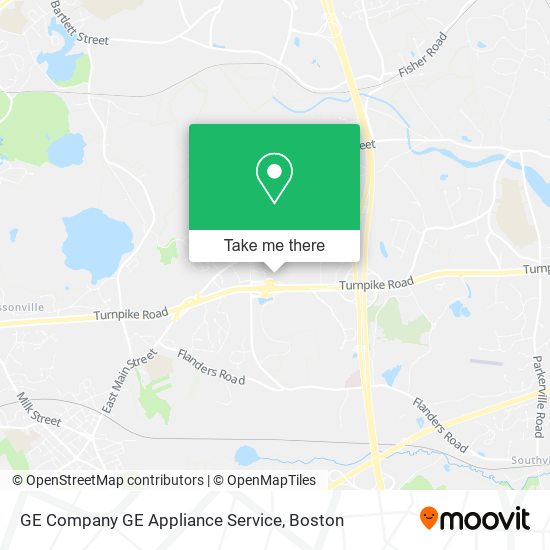 GE Company GE Appliance Service map