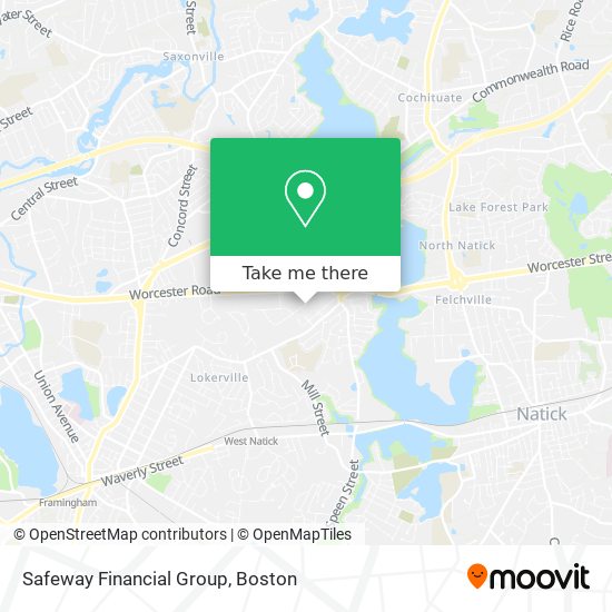 Mapa de Safeway Financial Group