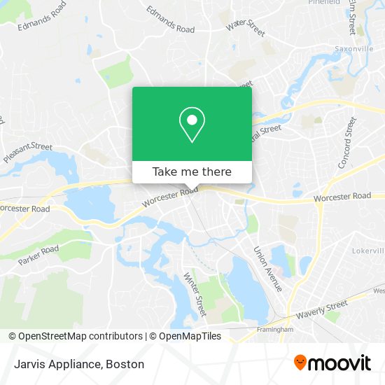 Jarvis Appliance map